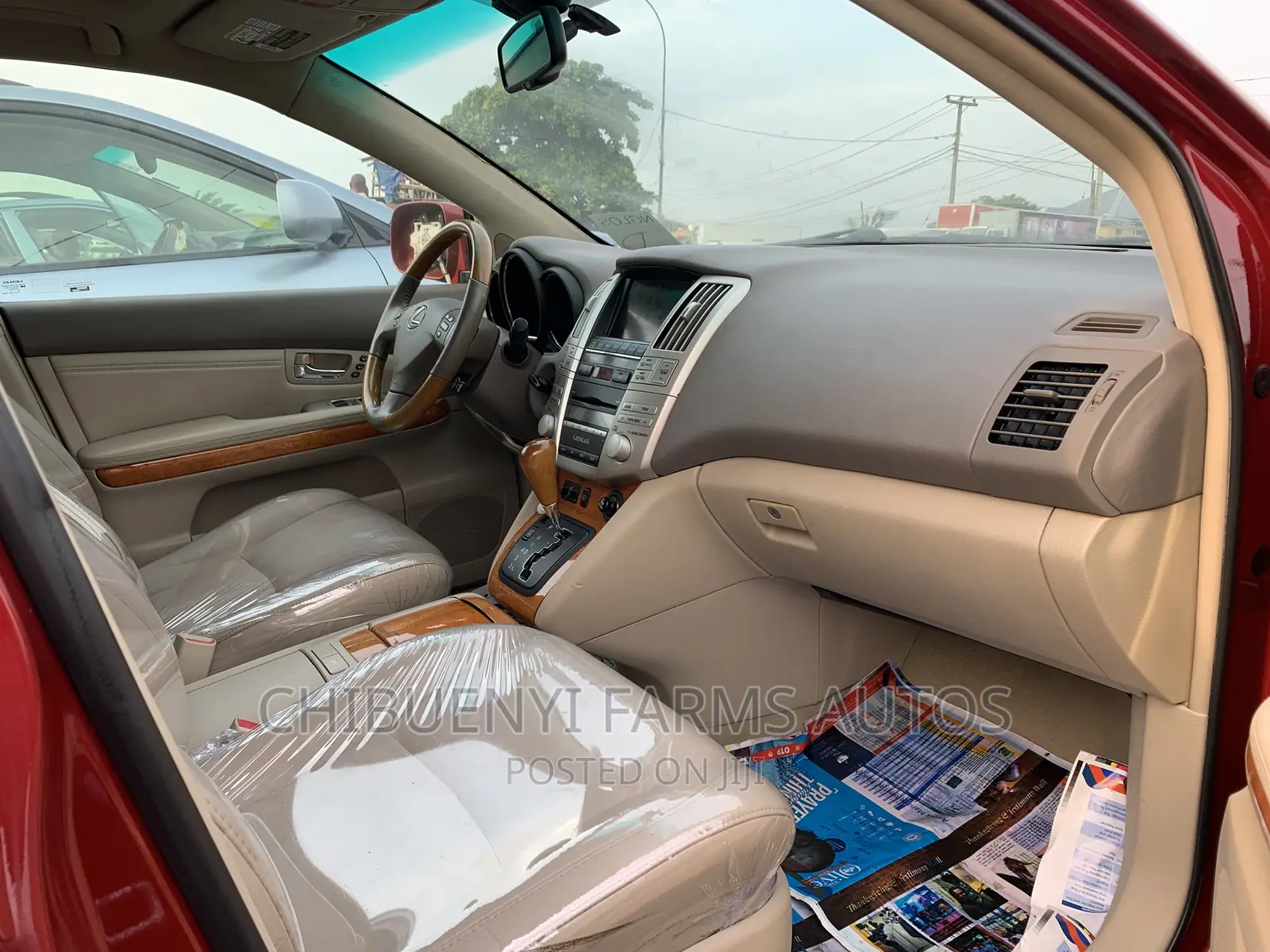 Lexus RX 2008 Red