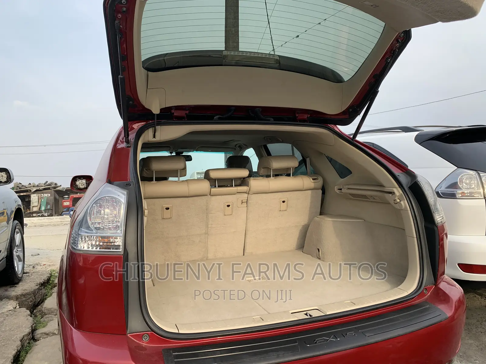 Lexus RX 2008 Red