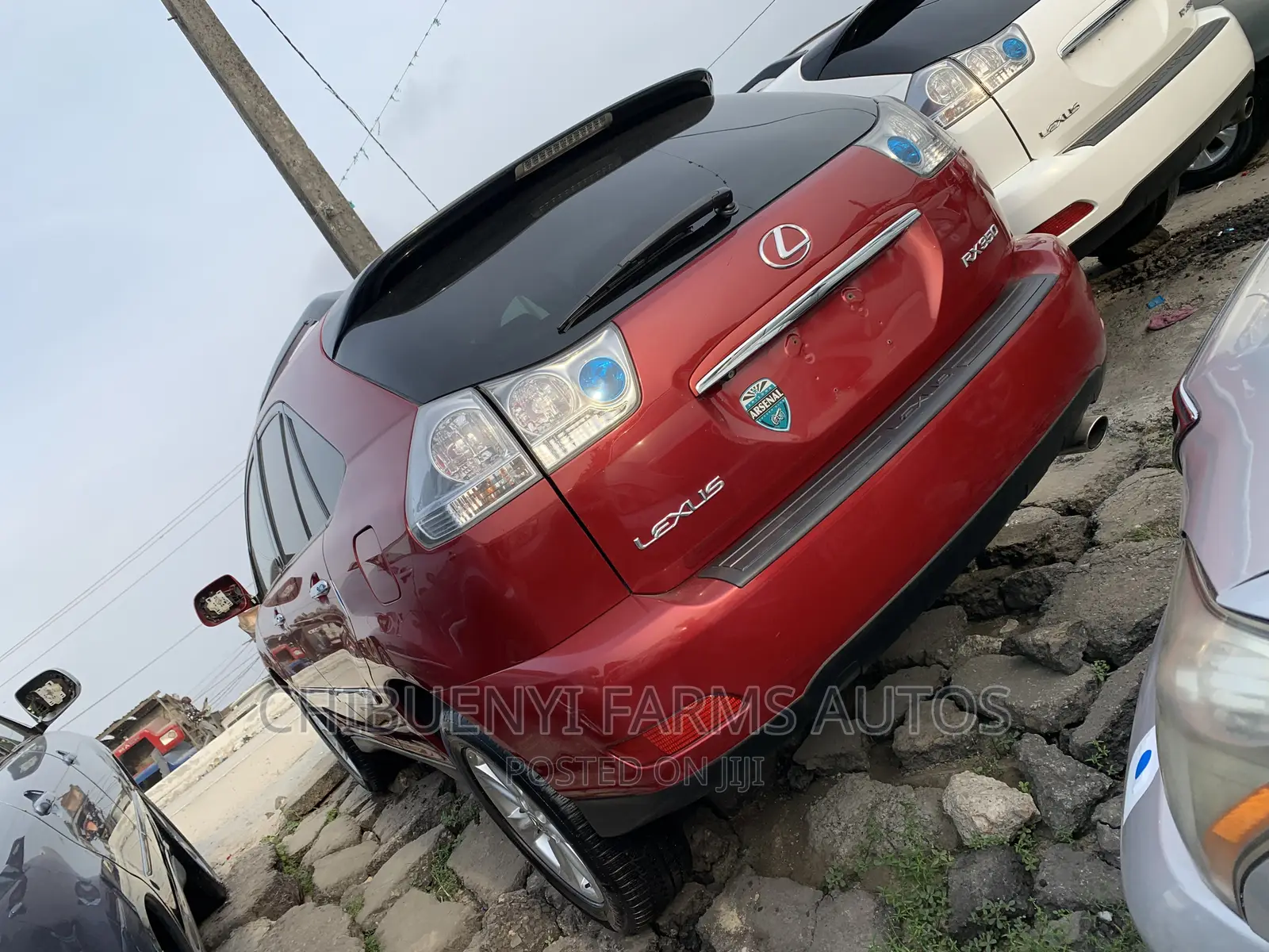 Lexus RX 2008 Red