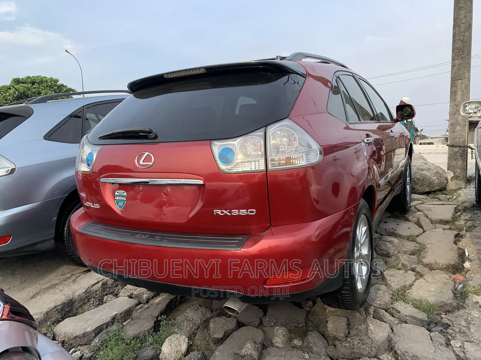 Lexus RX 2008 Red