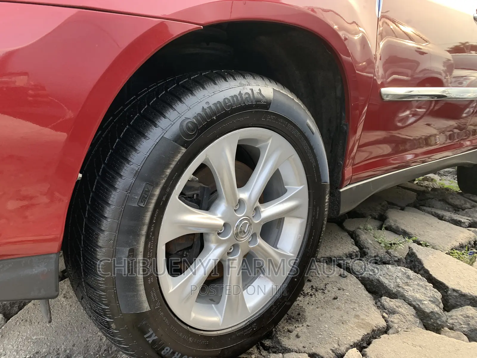 Lexus RX 2008 Red