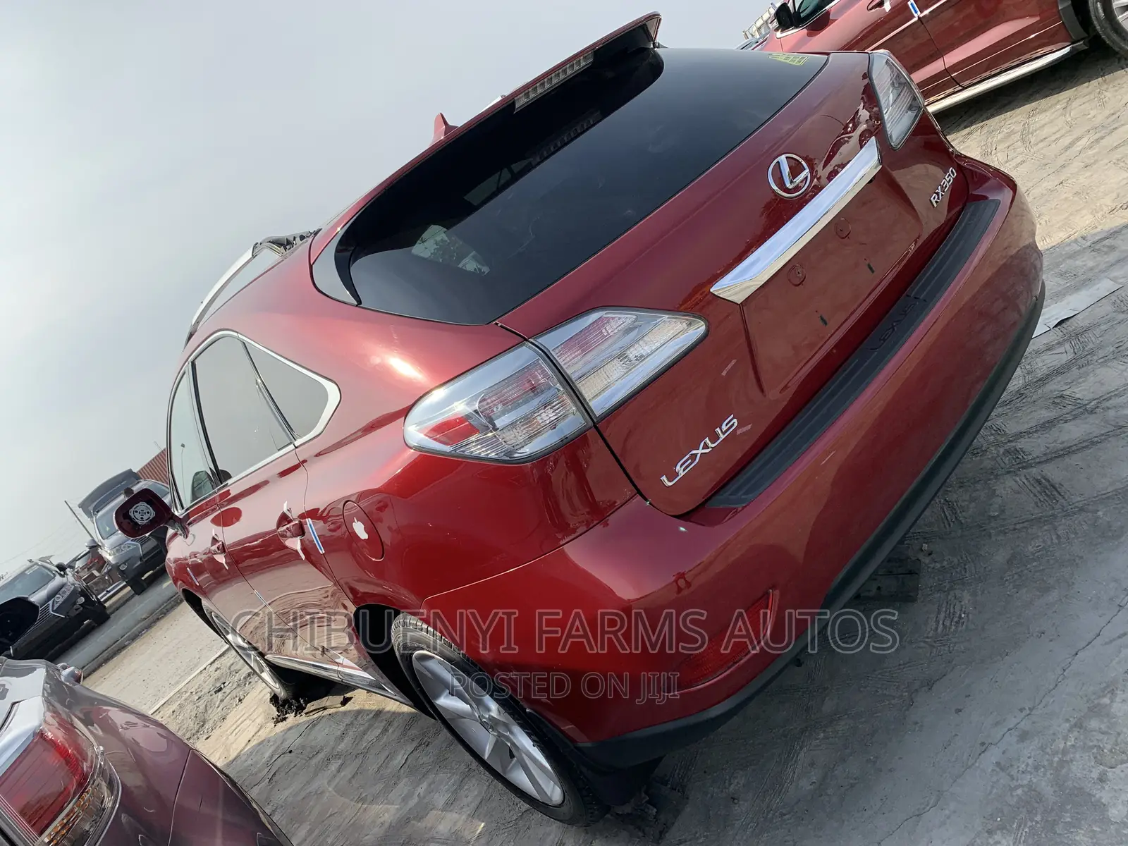 Lexus RX 350 AWD 2013 Red