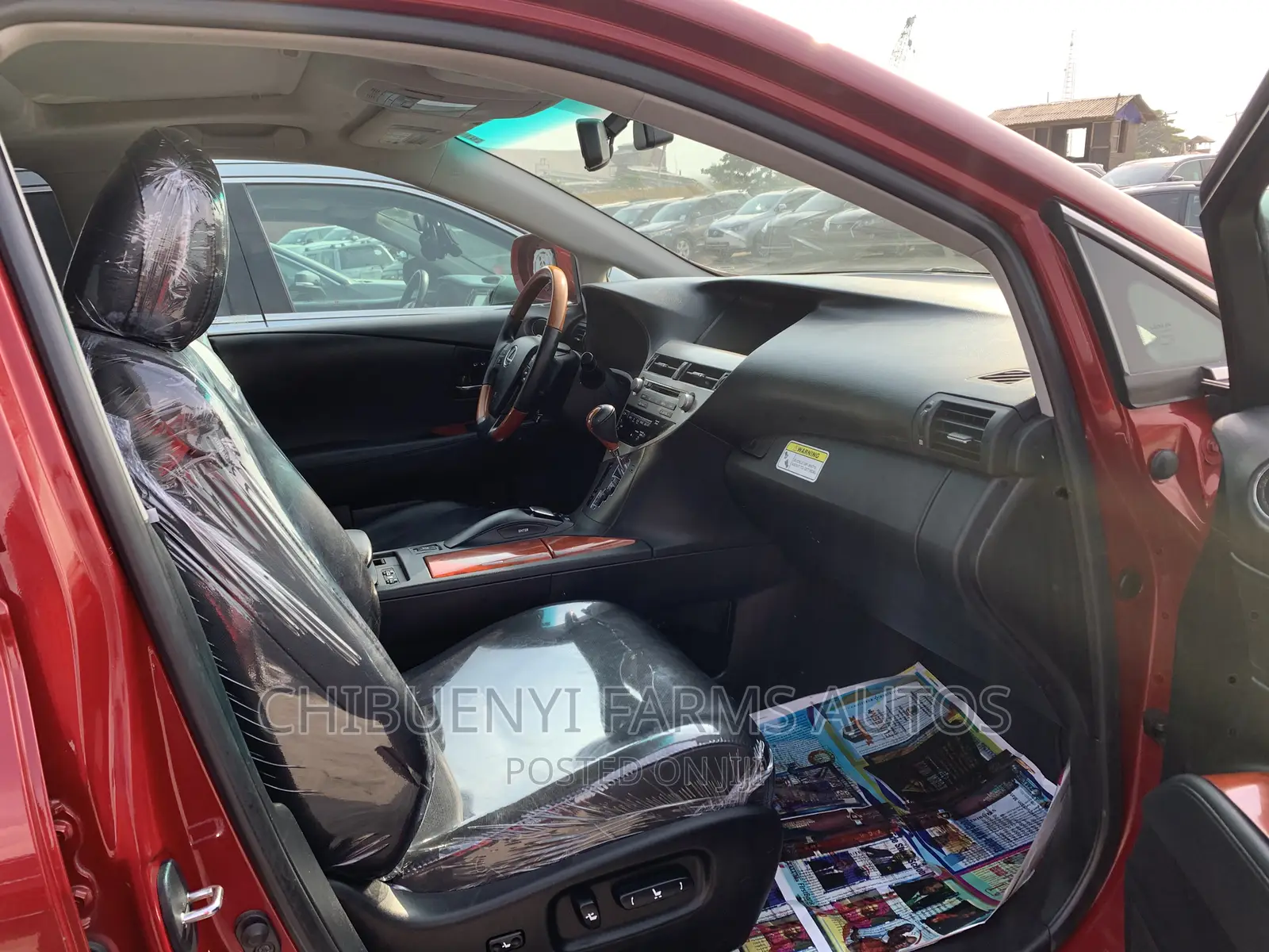 Lexus RX 350 AWD 2013 Red