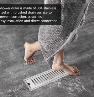 40cm Stainless Steel Shower Floor Drain Linear Floor Drain