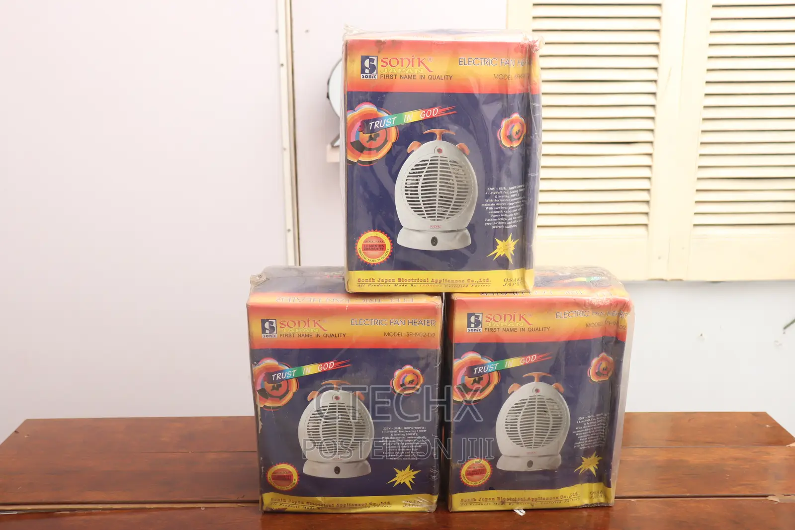 Sonik Electric Fan Heater 2000watts