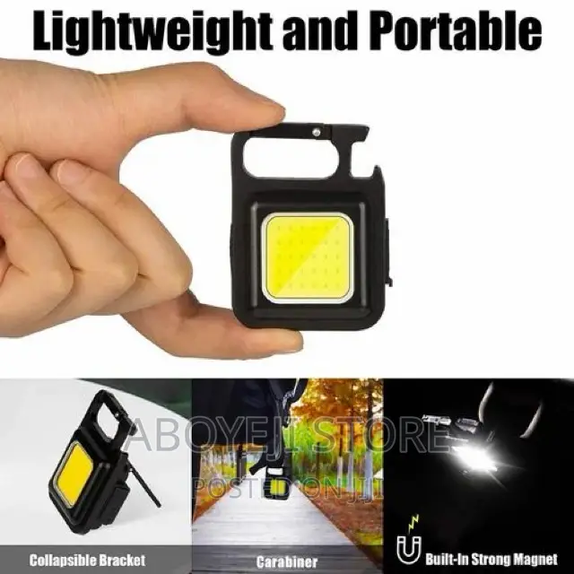 Key Chain Light ( Rechargeable ) 3modes Light