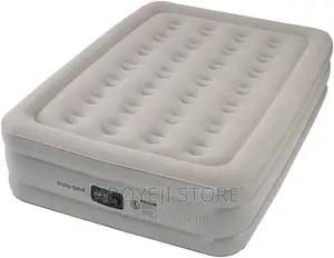 Inflatable Air Mattress 18" Air Bed With Built-in Ac Pump