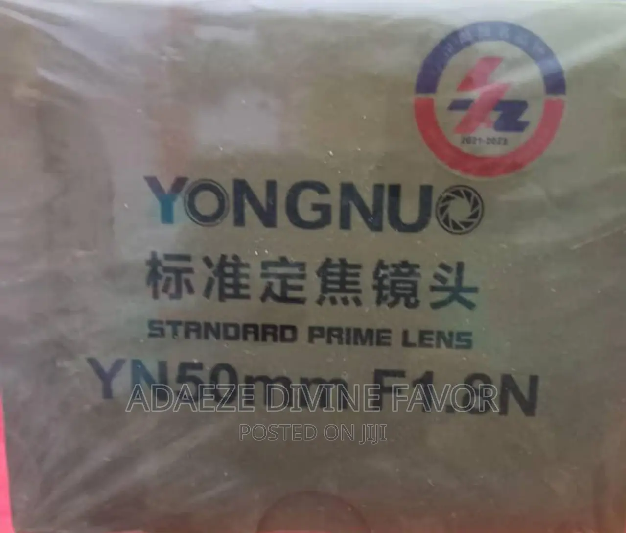 Brand New Yongnuo Standard Prime Lens Yn50mm F1.8n