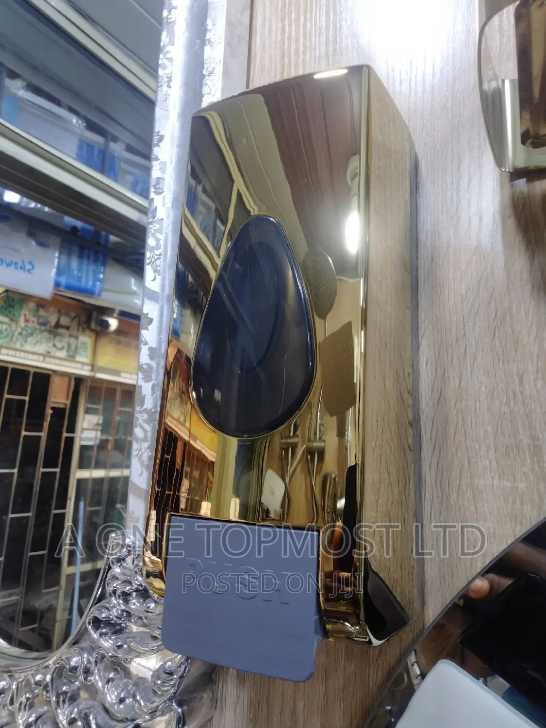 Manual Gold Soap Dispenser