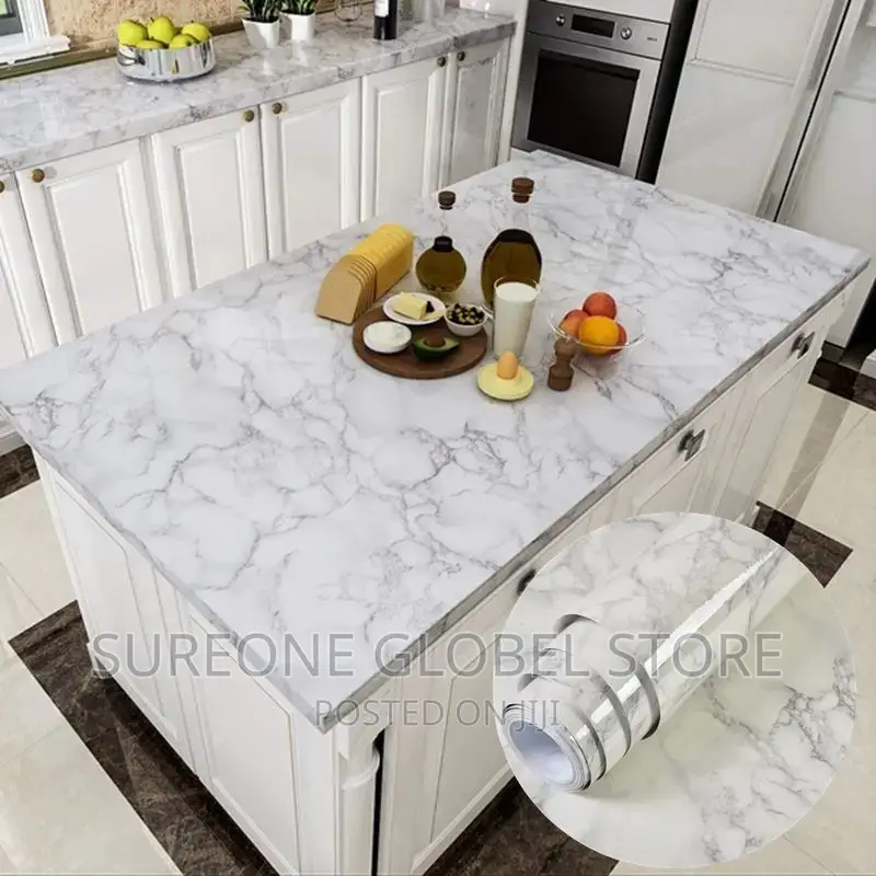 3D Marble Sticker Wallpaper