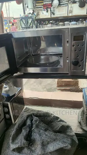 2 in 1 Stainless Steel Body Microwave