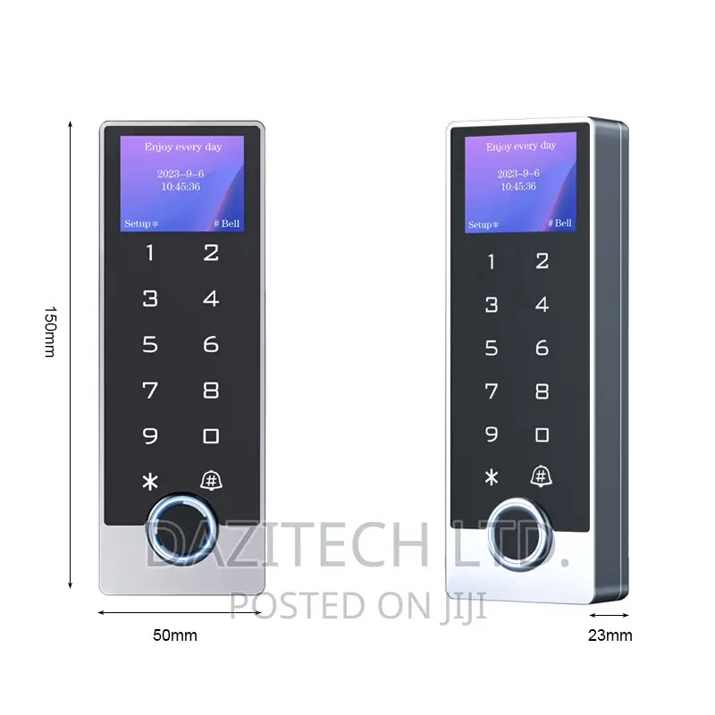 Standalone Tuya Wifi Access Control With Fingerprint Display