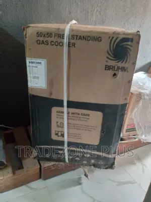 Bruhm 50X50 4 Gas Burner Gas Cooker-bgc-5540ib