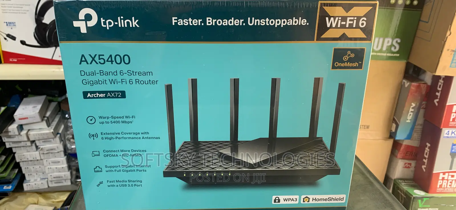Tp-Link Archer Ax72 Dual Band Gigabit Router