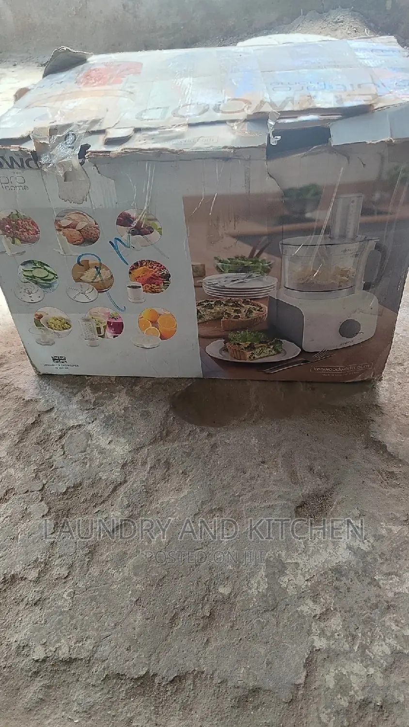 Complete Kenwood Food Processor With All the Accessories