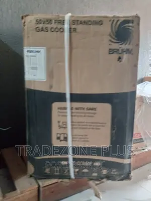 Photo - Brand New 50X50 Bruhm 4 Burner Gas Cooker-bgc-5540ib