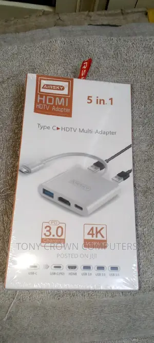 5 in One Hdmi to Type C Hub