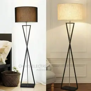 Modern Simple Creative Iron Stand Lamp Designer Home Corner