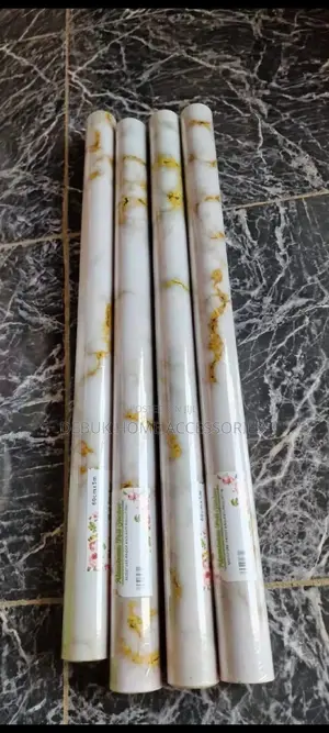 White Self Adhesive Marble Wallpapers/Stickers