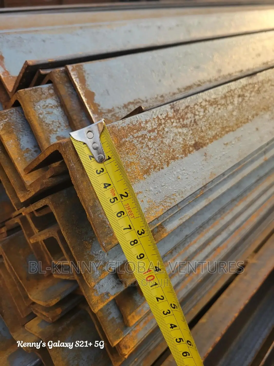 75 by 75 by 6mm Angle Iron