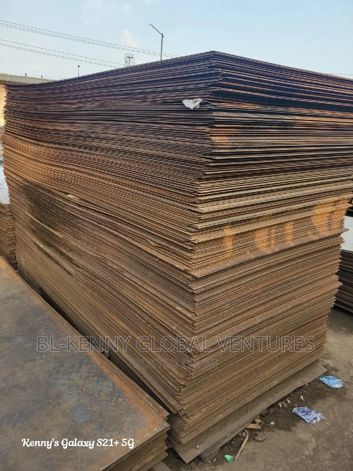 4ft by 8ft by 1.5mm Checkered Plate
