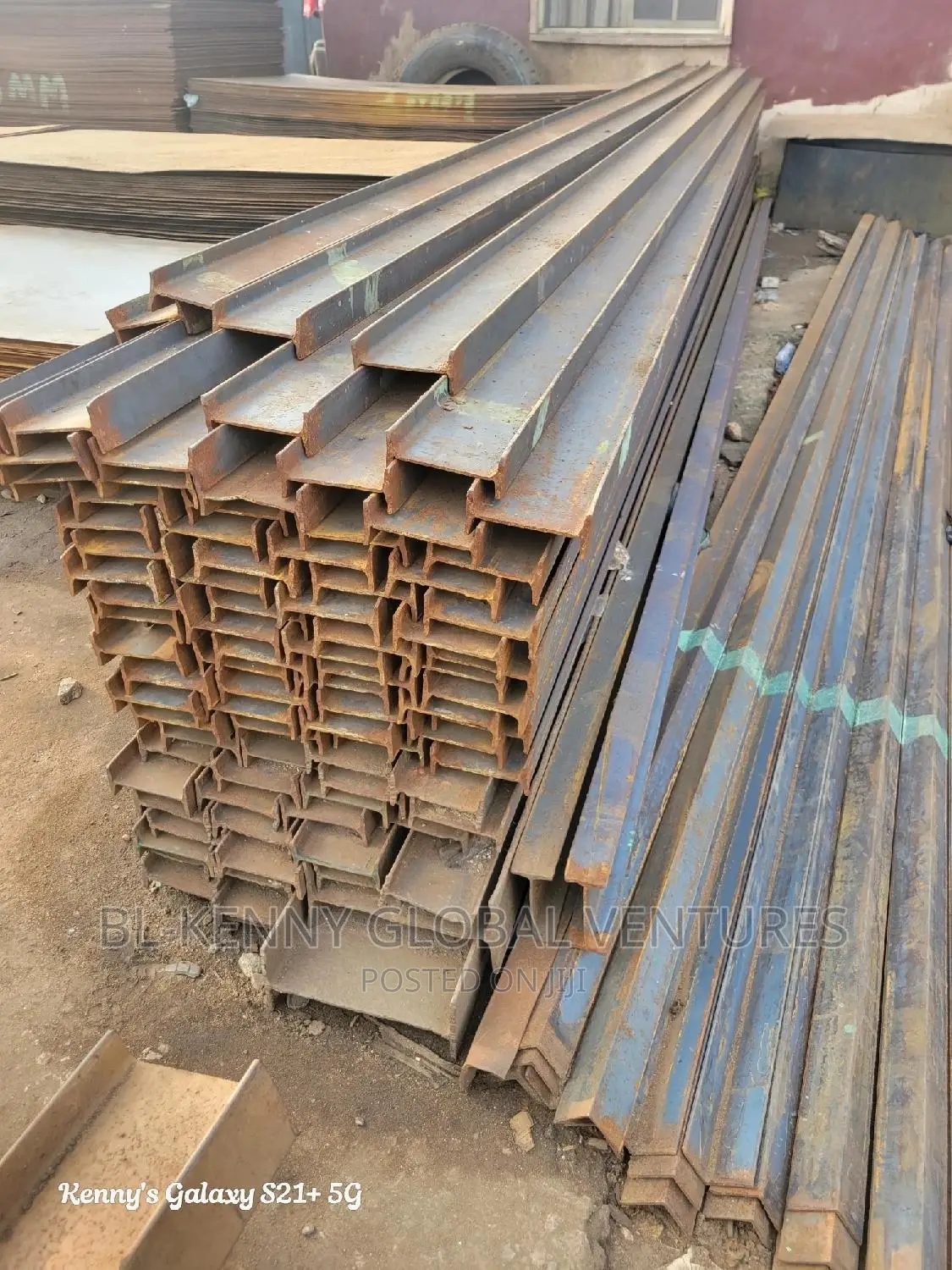 120 by 55 H Beam by 18ft Length