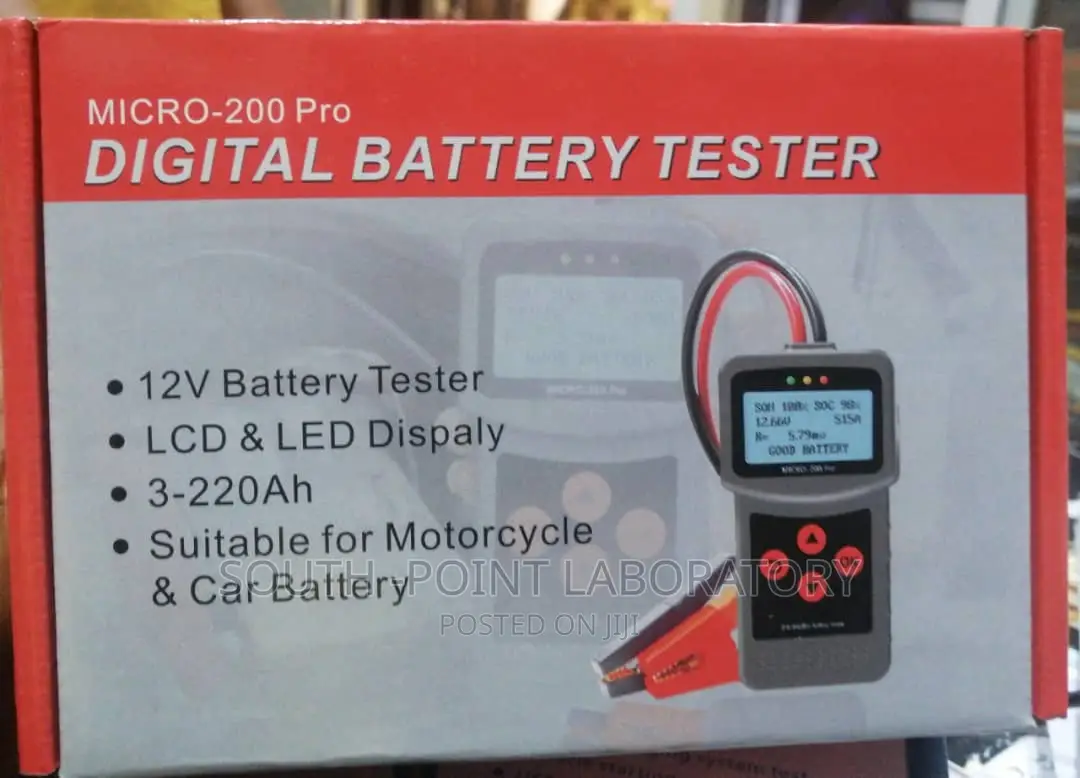 Digital Battery Tester and Charger