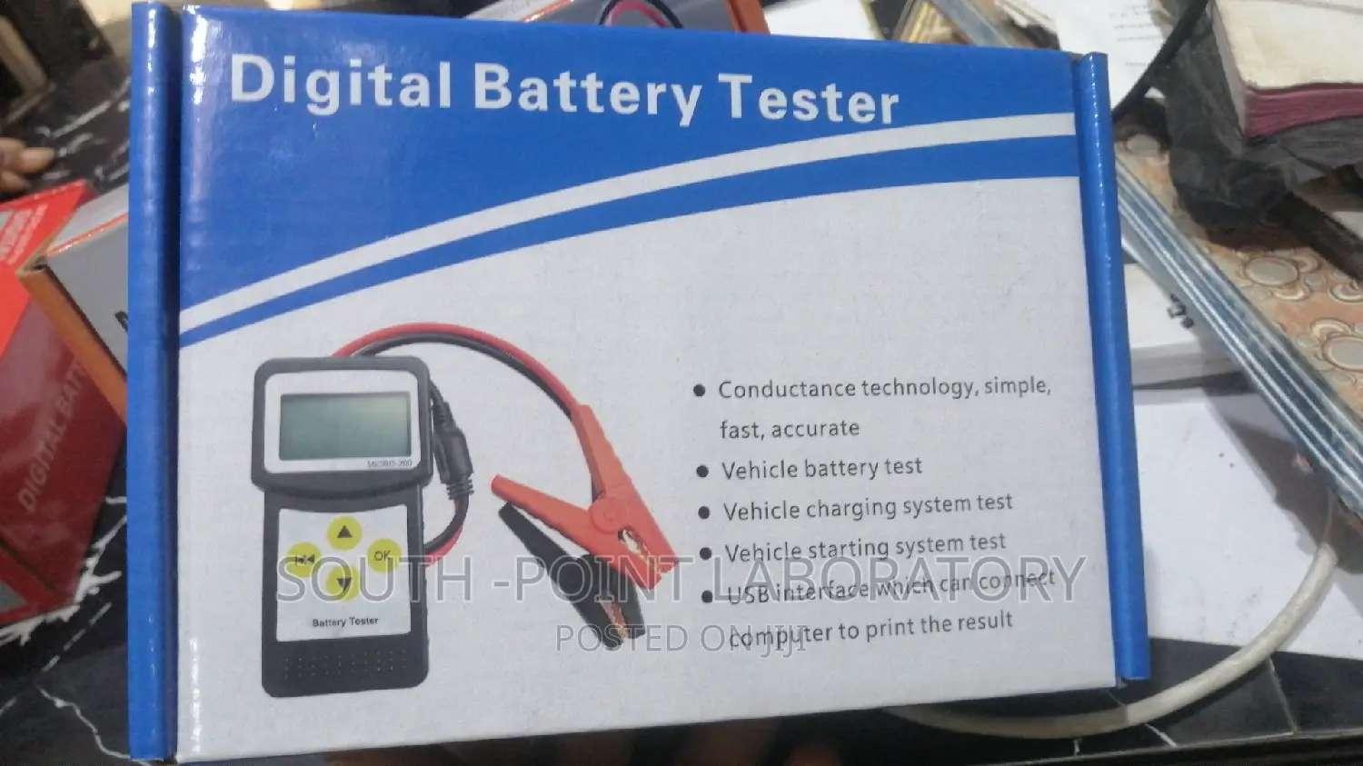Digital Battery Tester and Charger