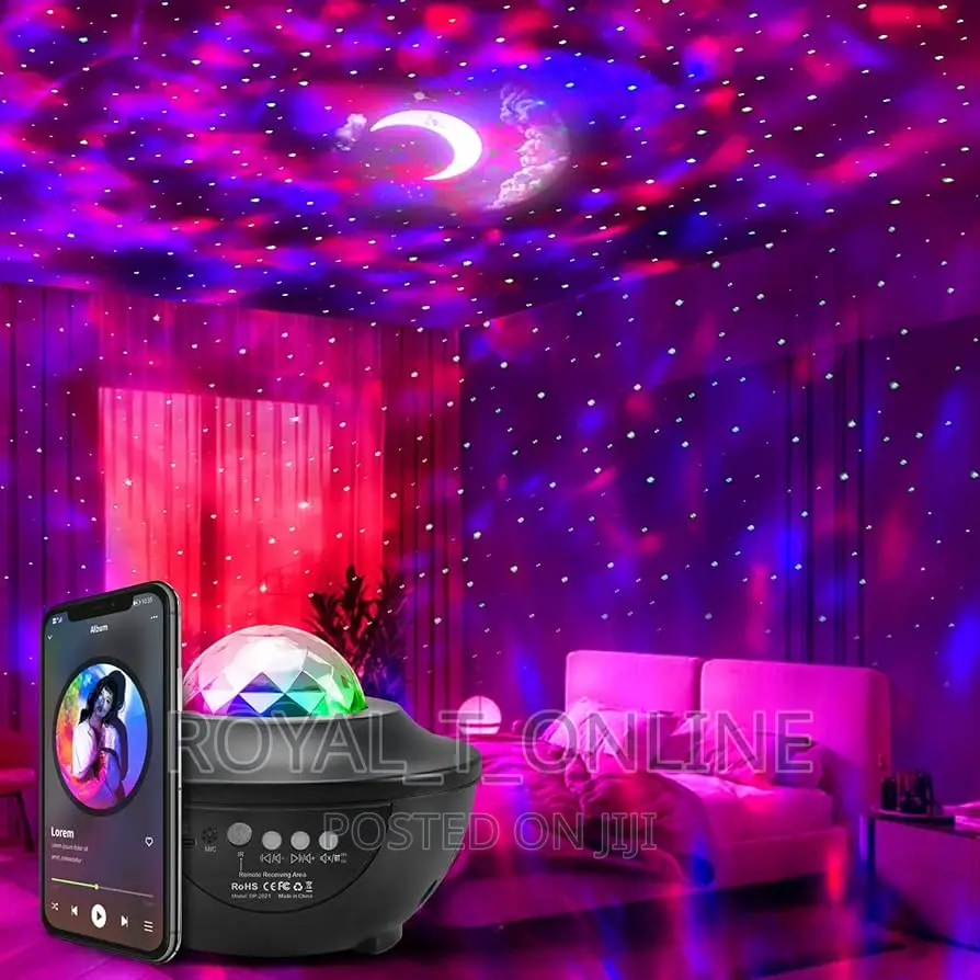 Starry Light Projector With Bluetooth Speaker in Abuja.