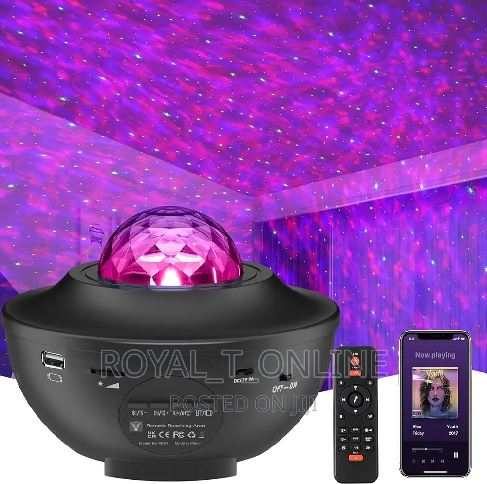 Starry Light Projector With Bluetooth Speaker in Abuja.