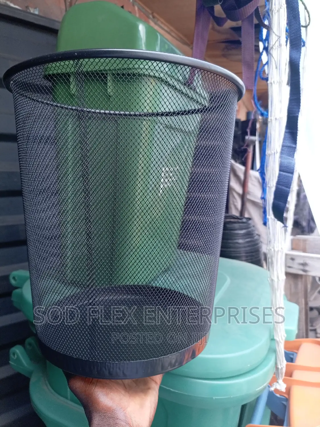 Net Basket Waste Bin