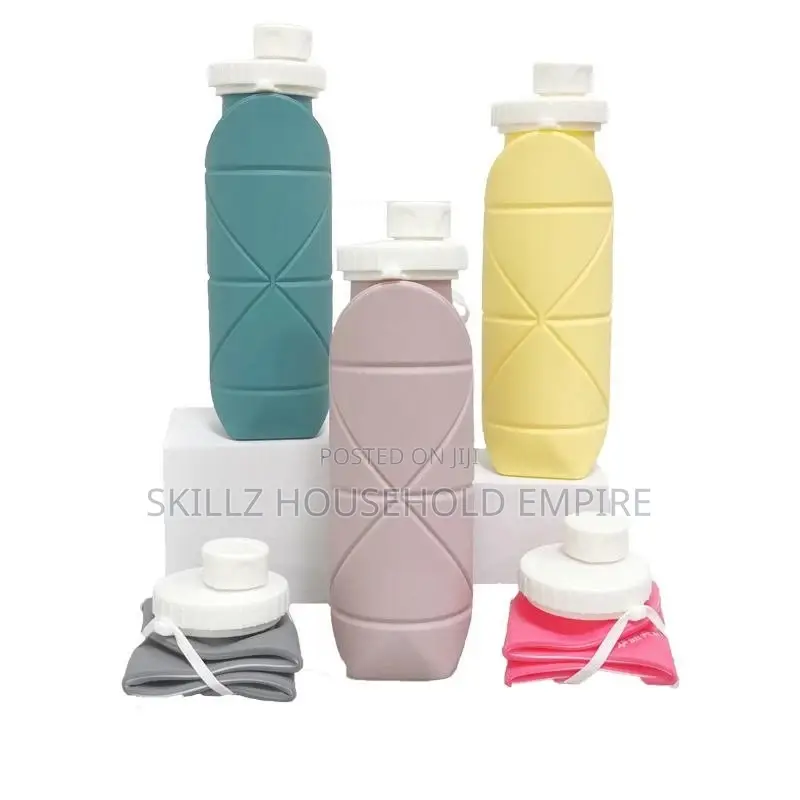 Silicon Foldable Water Bottle