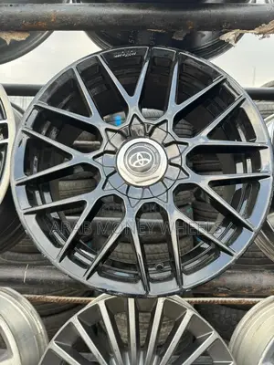 18 Inch Wheels Pure Black for Toyota Cars