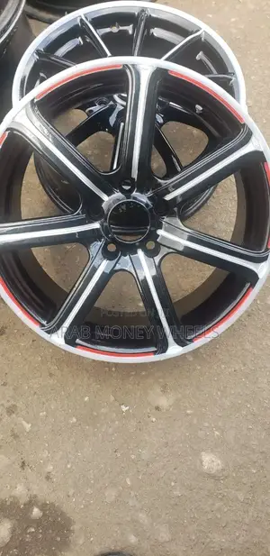 18 Inch Wheels Pure Black for Toyota Cars