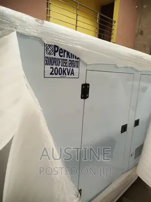 Brand New Perkins 200kva Soundproof DIESEL Lister Generator