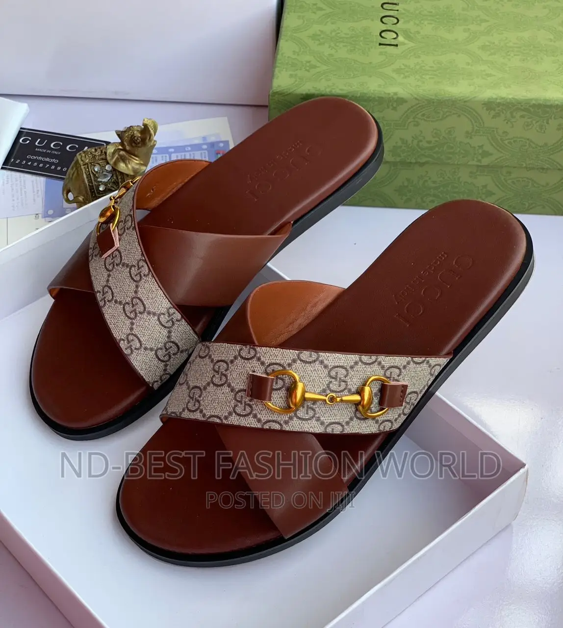 Pure Leather Slippers