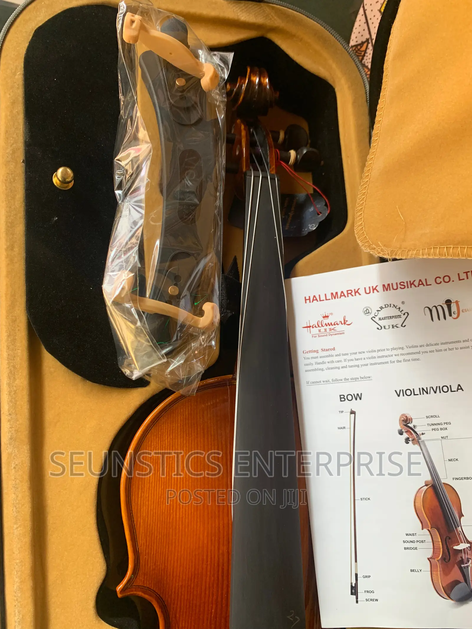 Quality Hallmark Cardinal Concert Electro Acoustic Violin