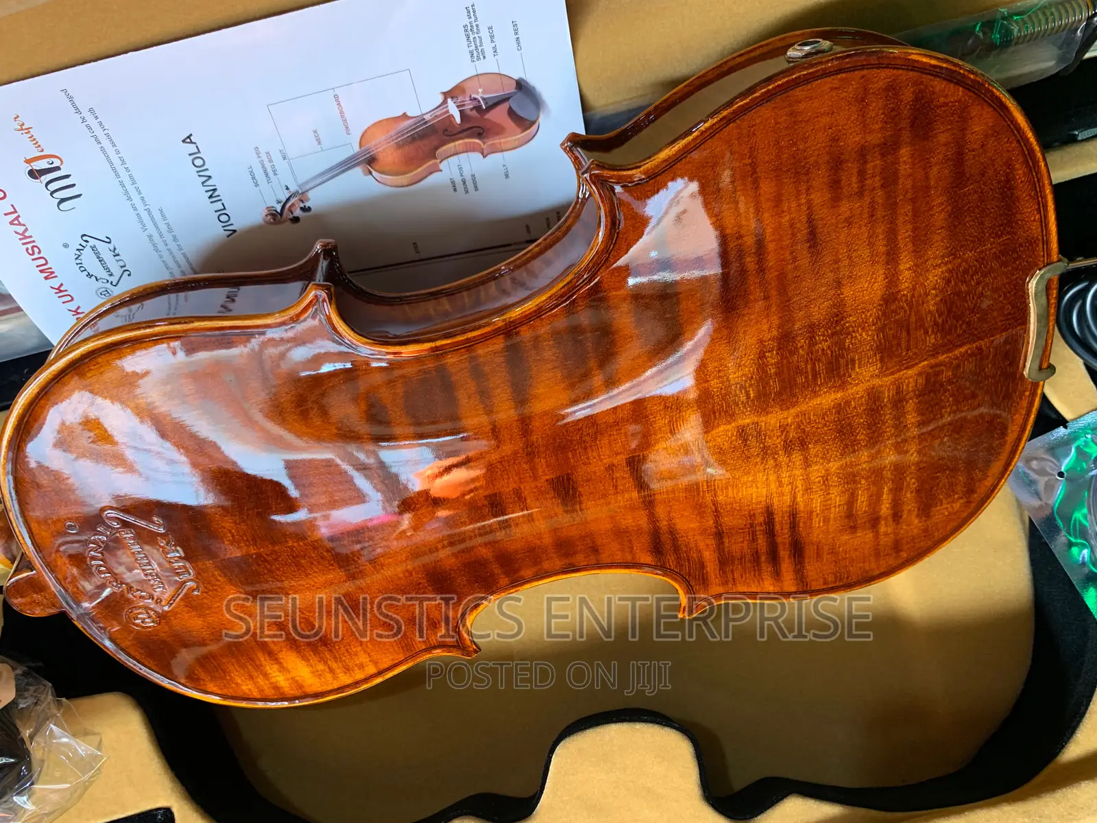 Quality Hallmark Cardinal Concert Electro Acoustic Violin