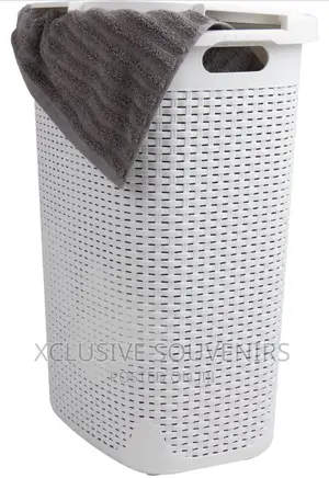 60liter Laundry Hamper, Clothes Basket With Lid