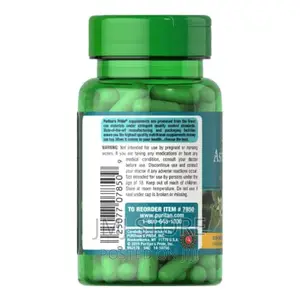 Puritan's Pride Ashwagandha Extract 300mg - 50 Capsules