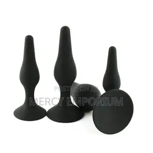 4 Pieces Anal Butt Plugs Soft Silicone Each