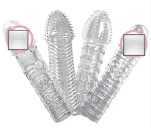 4-in-1penis Sleeve Condom Reusable, Penis Extender
