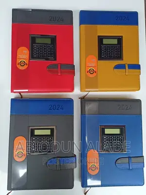 Diary With Inbuilt Calculator