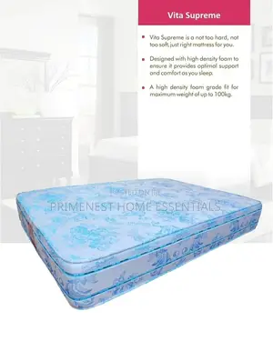 Vitafoam Mattress 4.5*6*8 Inches Free Delivery Within Lagos