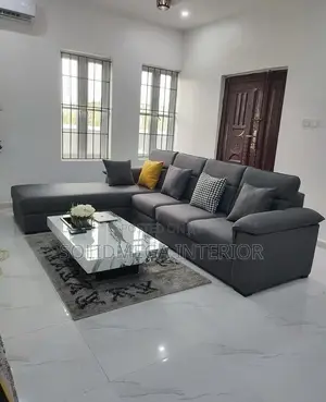 Solid Interior 7 Seater L Sofa