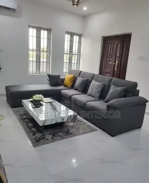 Solid Interior 7 Seater L Sofa