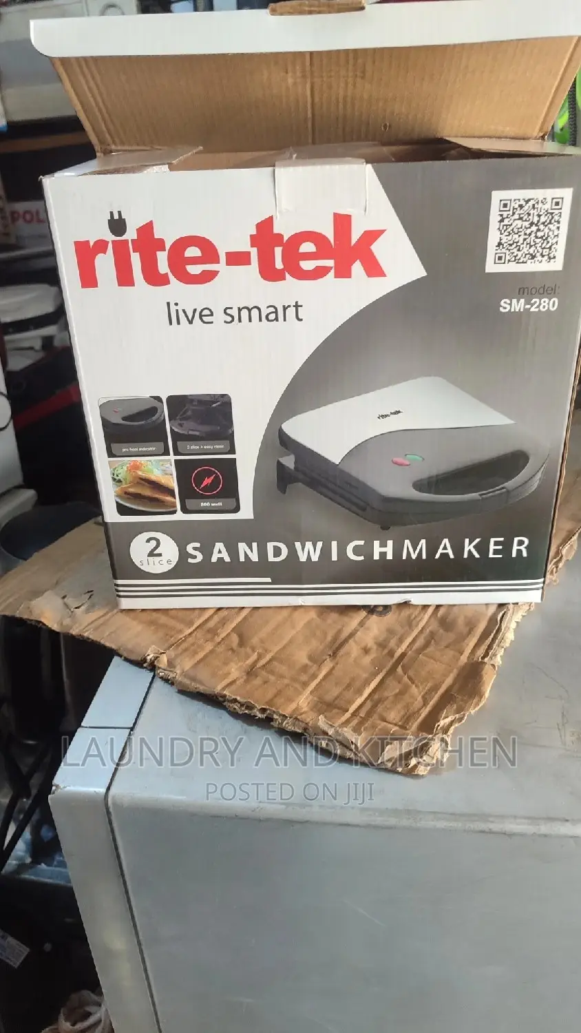 Brand New Rite-Tek Stainless Steel Body Toaster