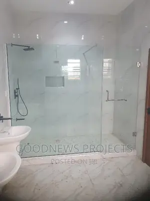 Big Bathroom Shower Glass Enclosure