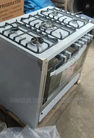 Semi Industrial Scanforst 5 Burners All Gas Full Automatic