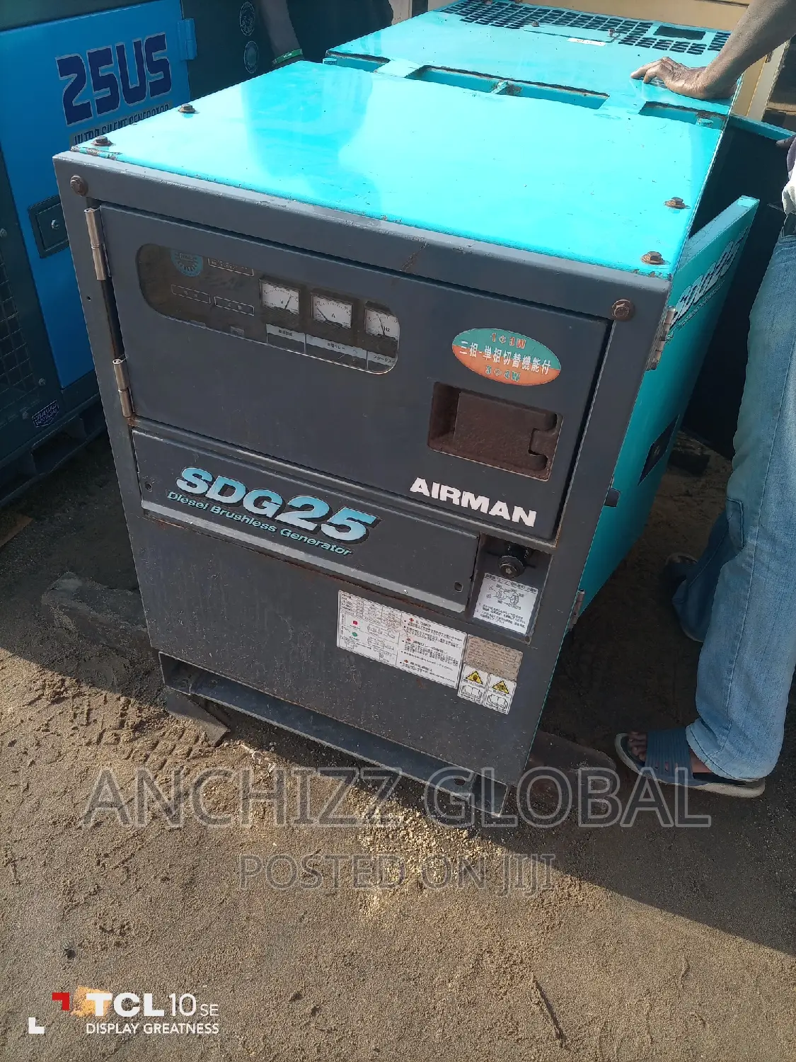 25kva Soundproof Denyo Diesel Generator